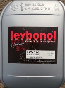 LEYBOLD LEYBONOL LVO 210 20l фото1