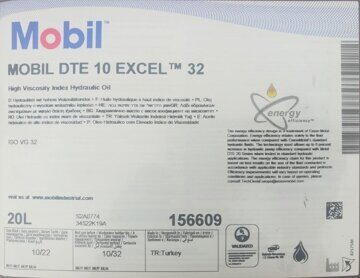 MOBIL DTE 10 EXCEL 32 фото2