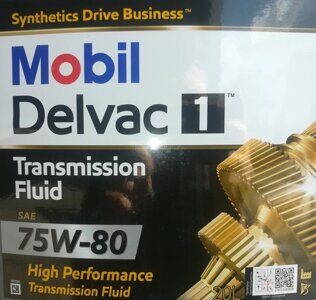 MOBIL DELVAC 1 75W-80 20L 